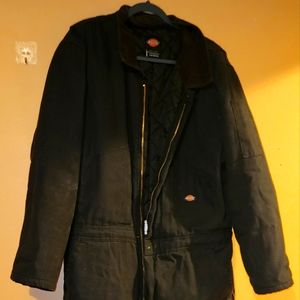 Duck Insulated Coveralls, Black